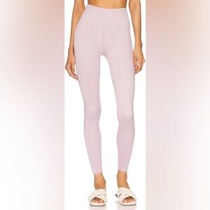 Spiritual Gangster Amara Wide Rib Leggings - Lilac - XS/S